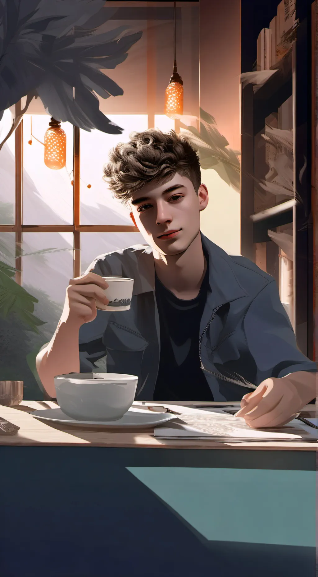 ai character: Rio background