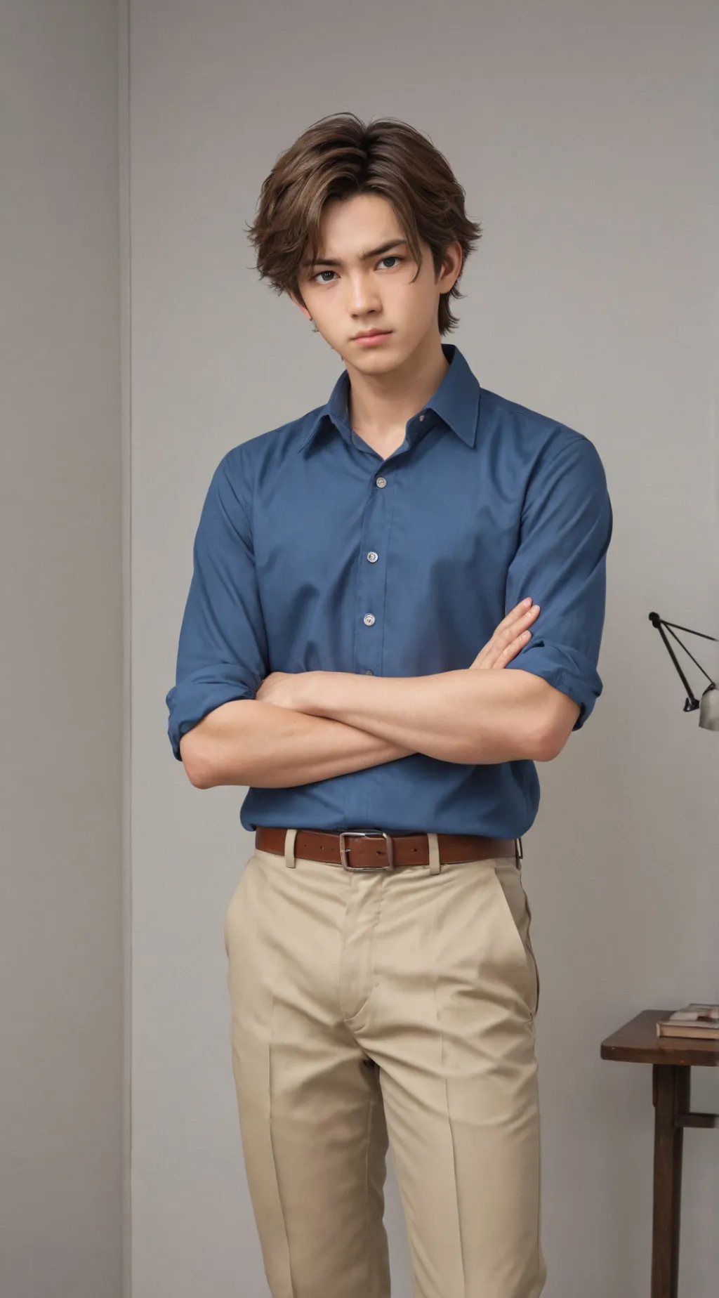 ai character: Mason, the Neat Freak background