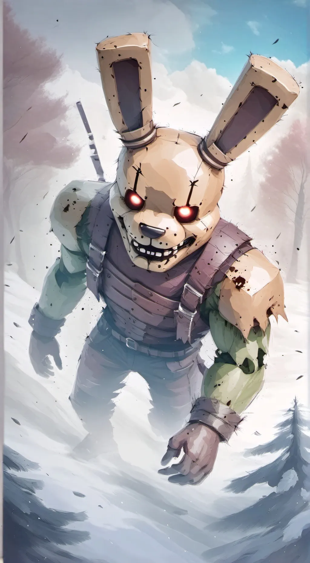 ai character: fnaf 3 (ucn) background