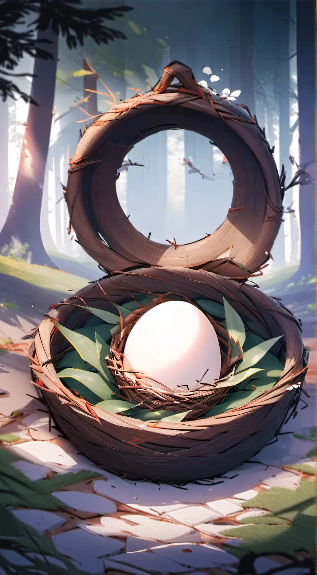 ai character: Baby Rnd background