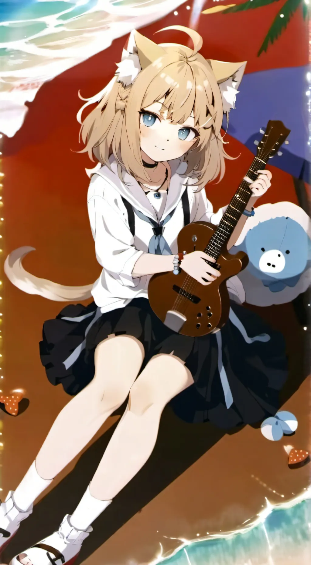 ai character: nestumi chan background