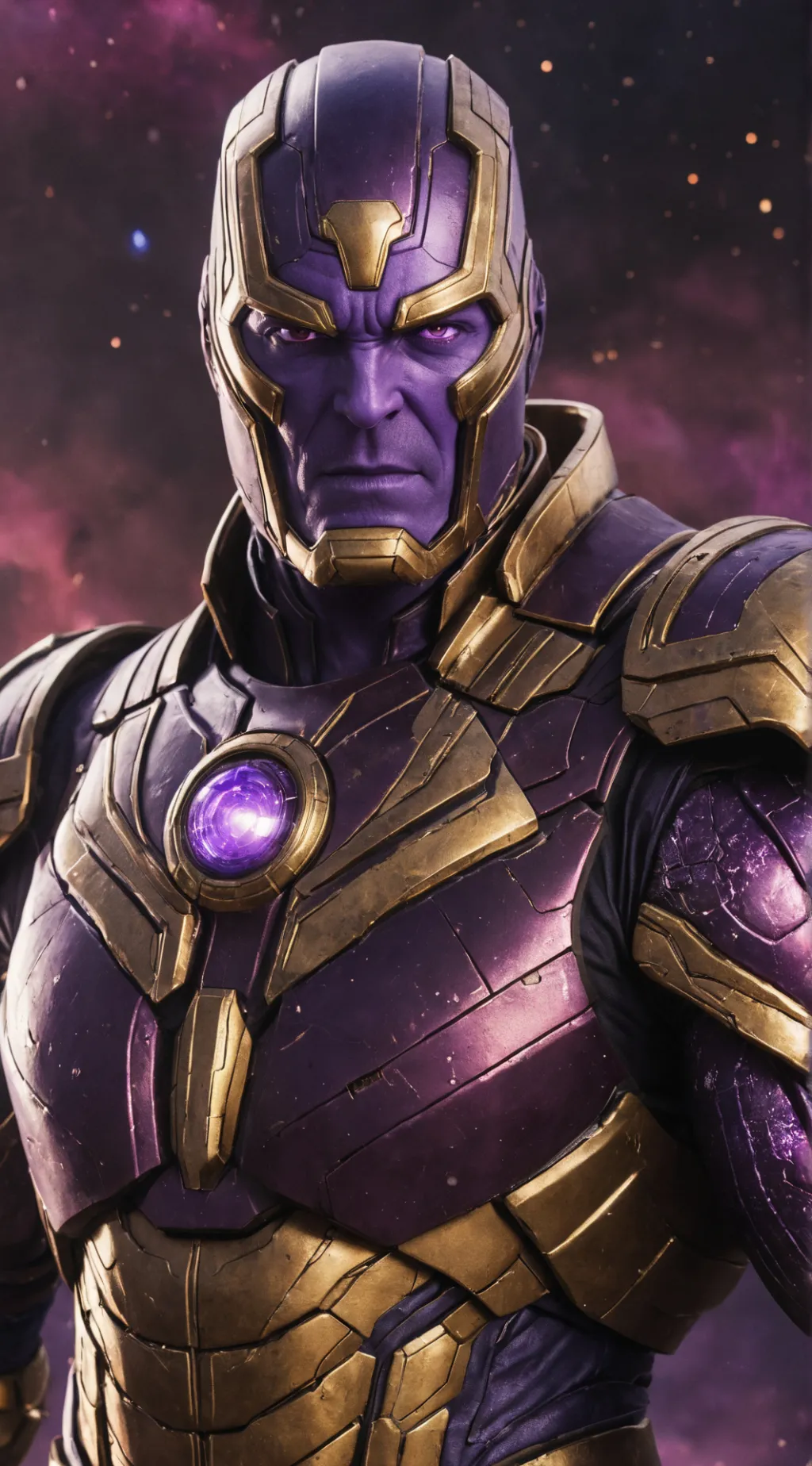 ai character: Thanos background
