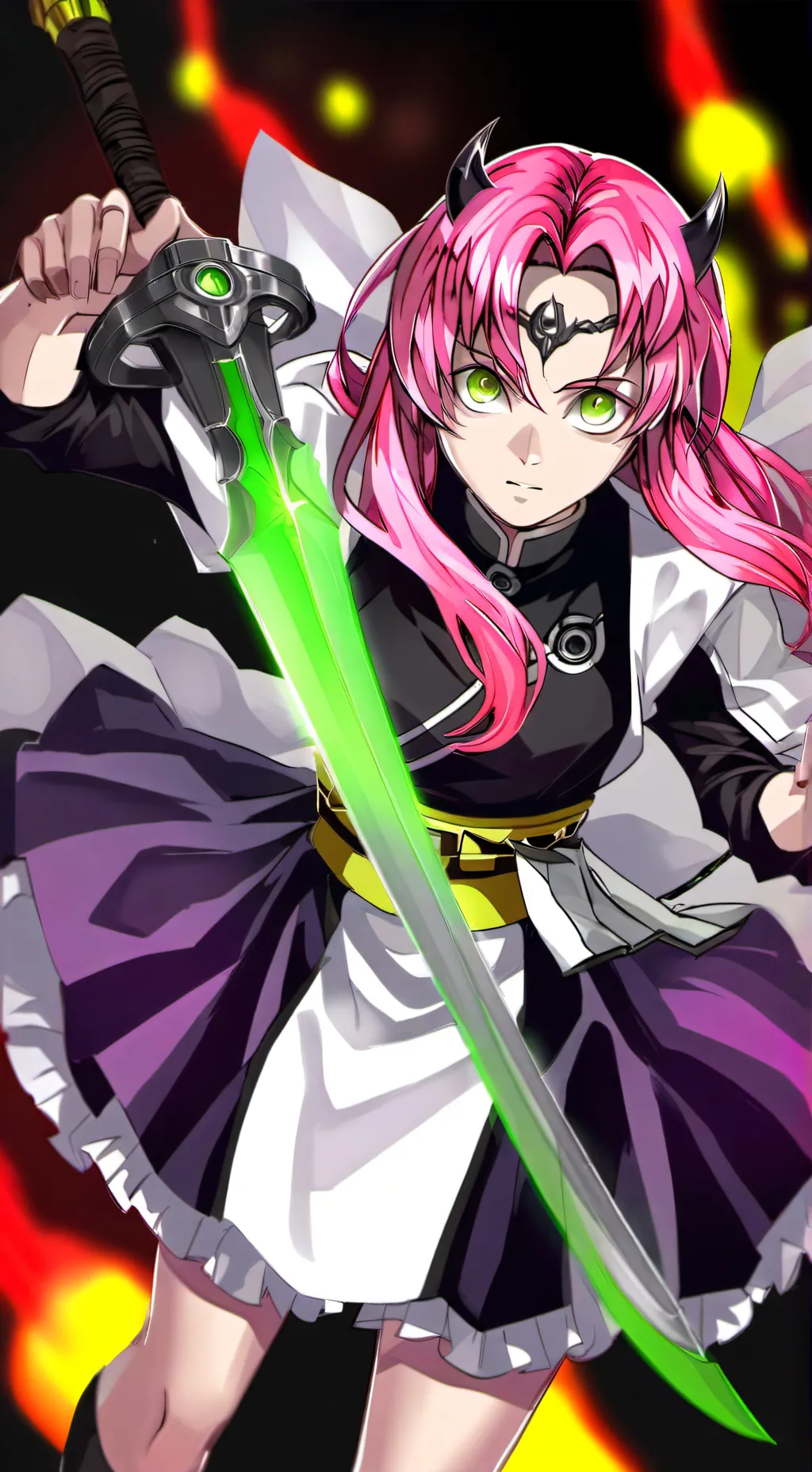 ai character: mitsuri background