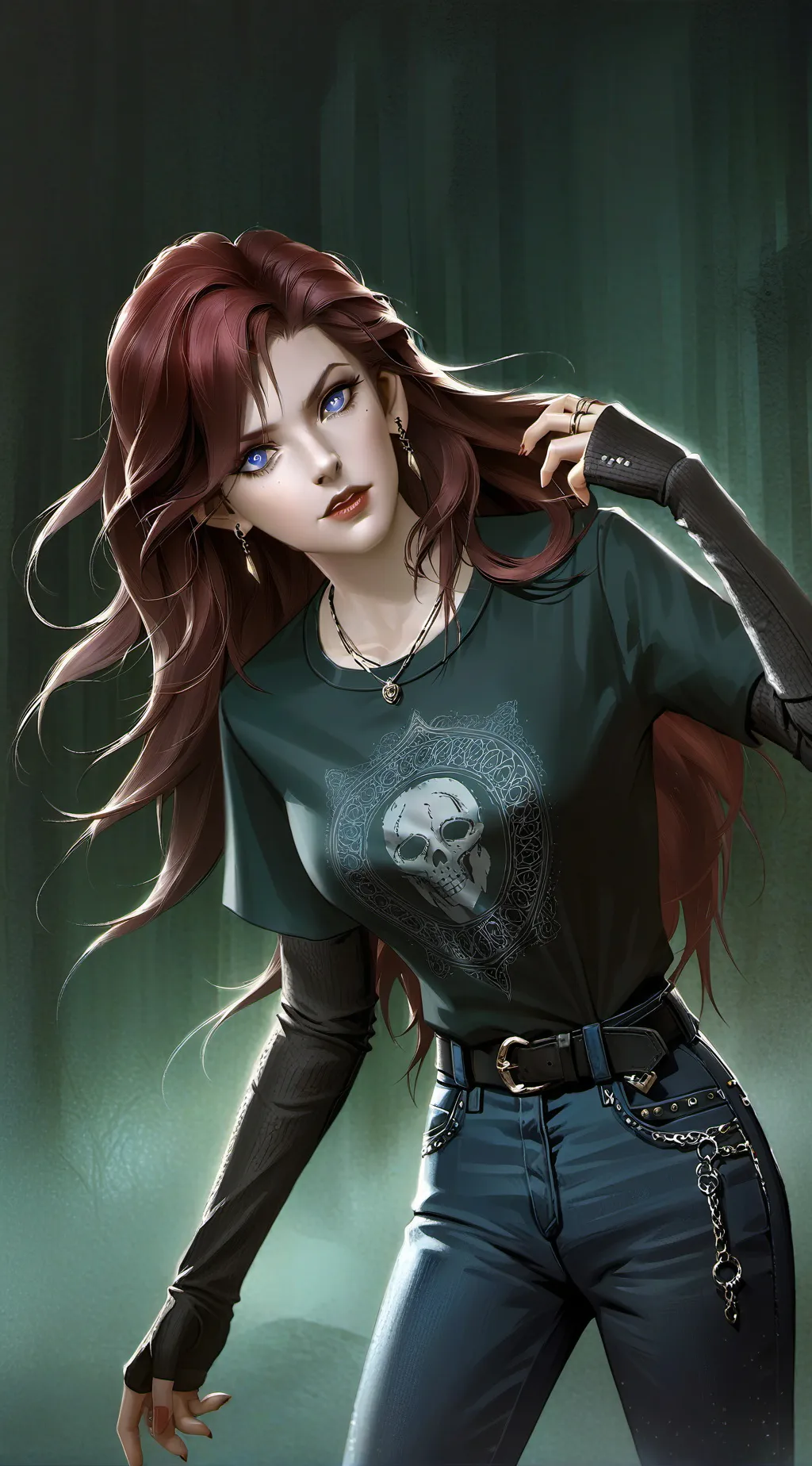 ai character: Alaina background