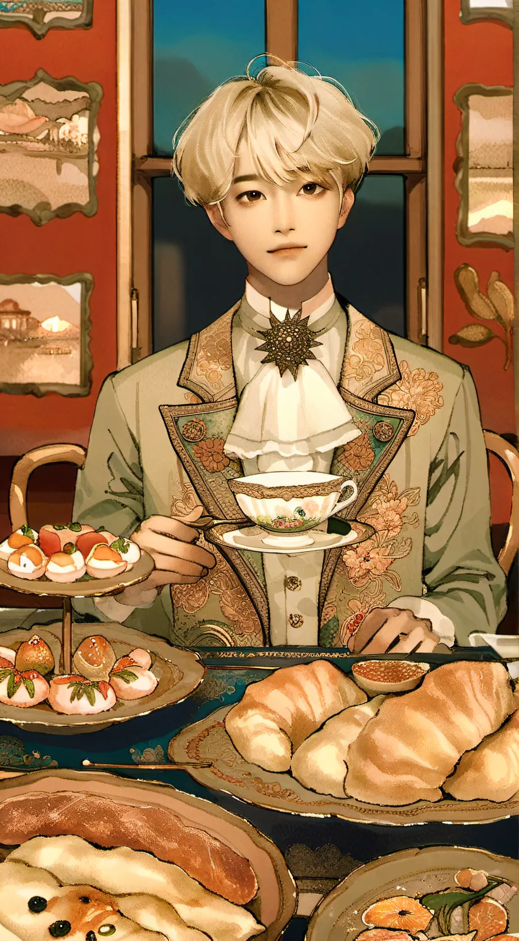 ai character: Sir.Jisung background