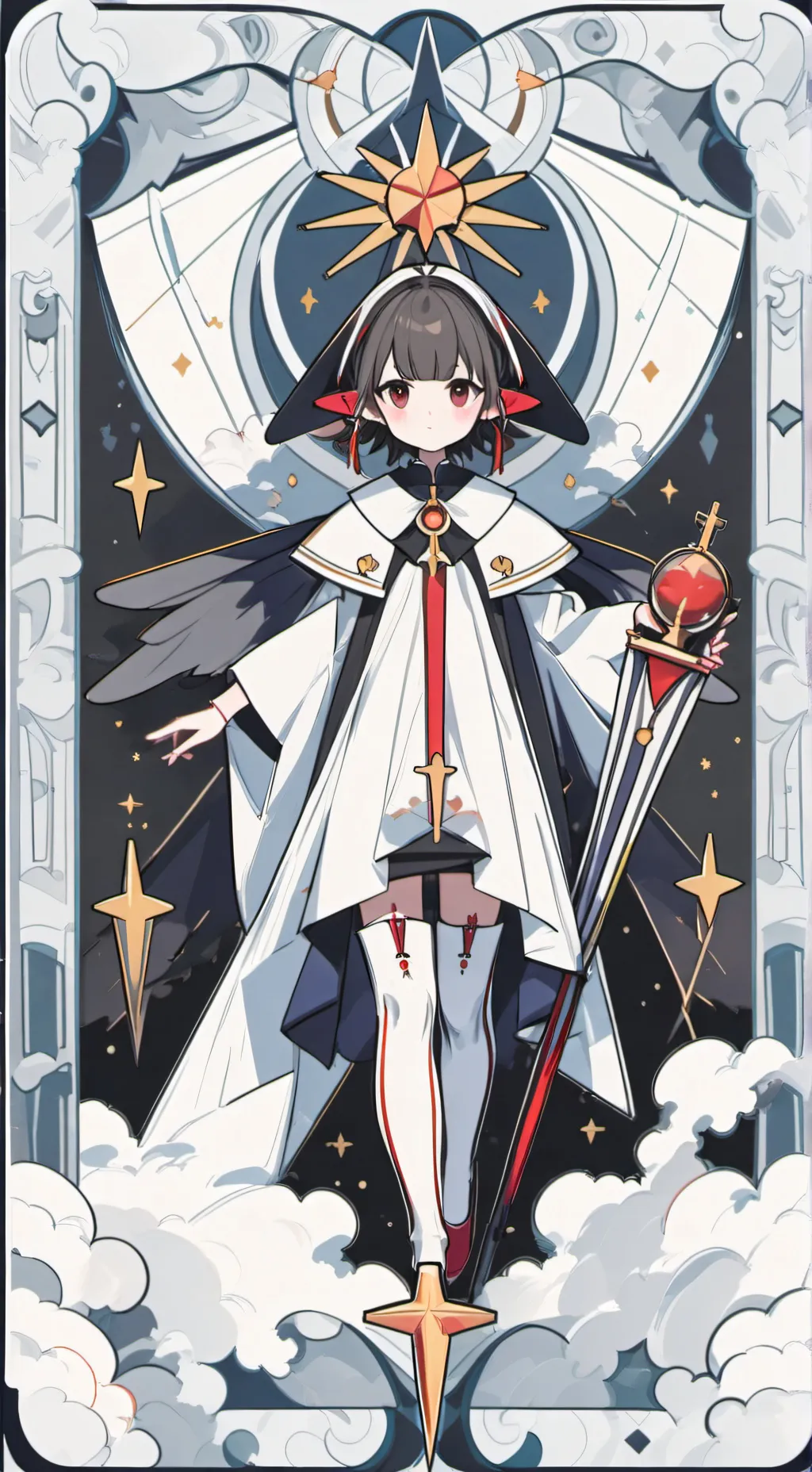 ai character: md x background