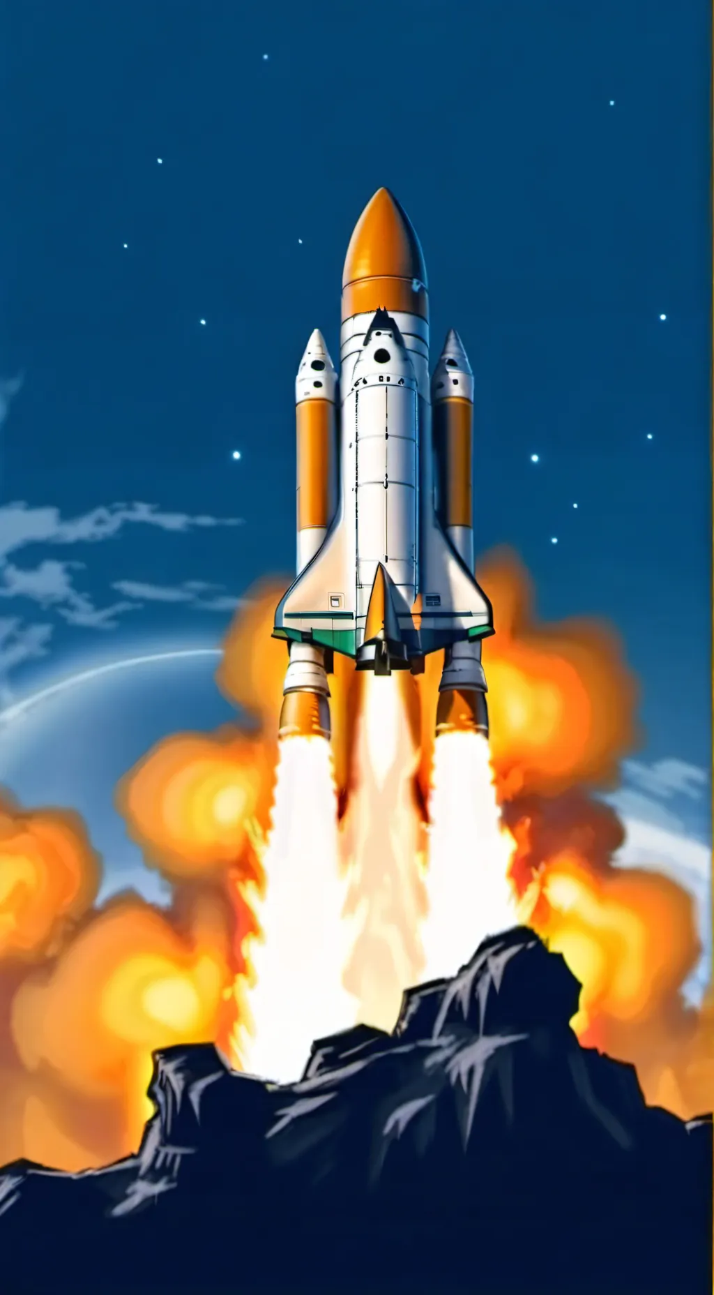 ai character: Space Agency background