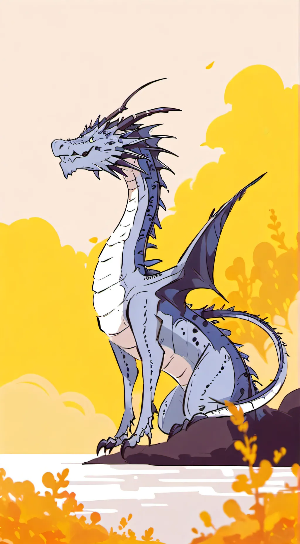 ai character: wings of fire! background