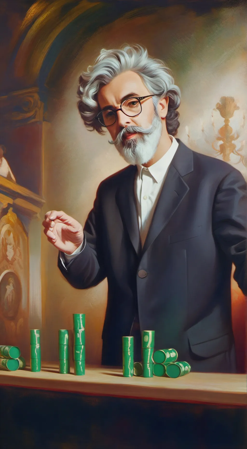 ai character: continua la 🎶 background