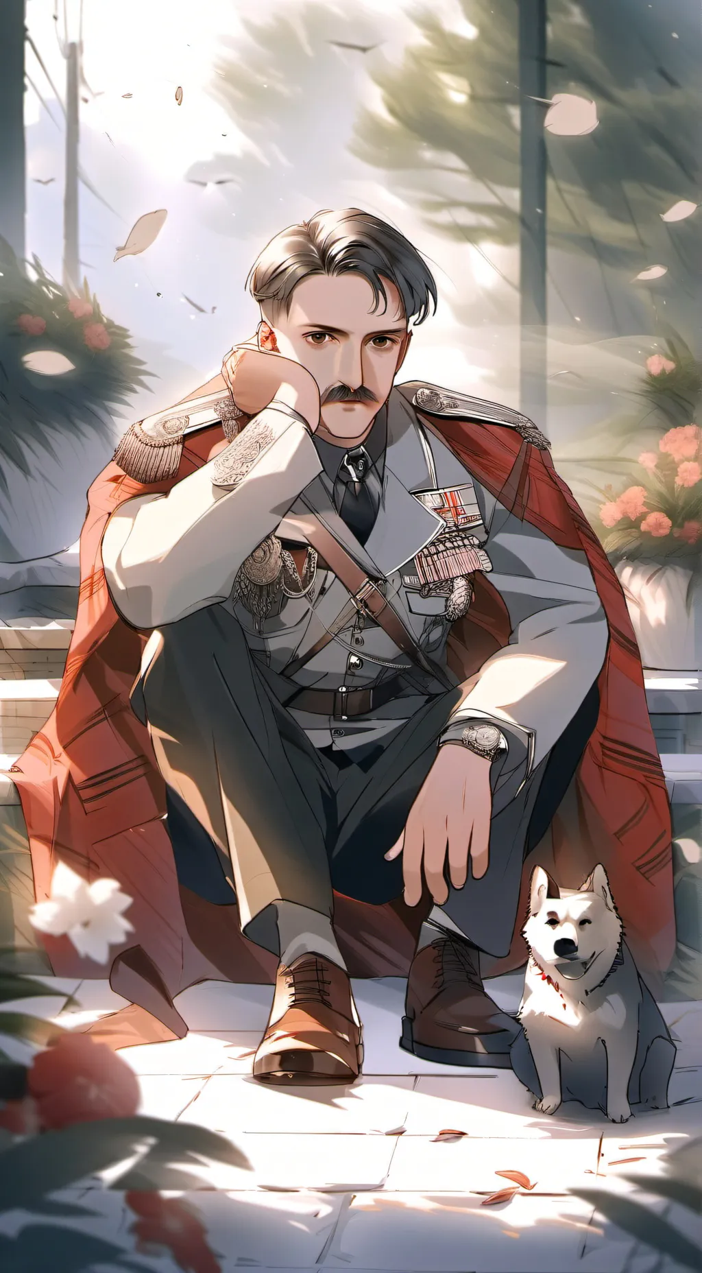 ai character: adolf background