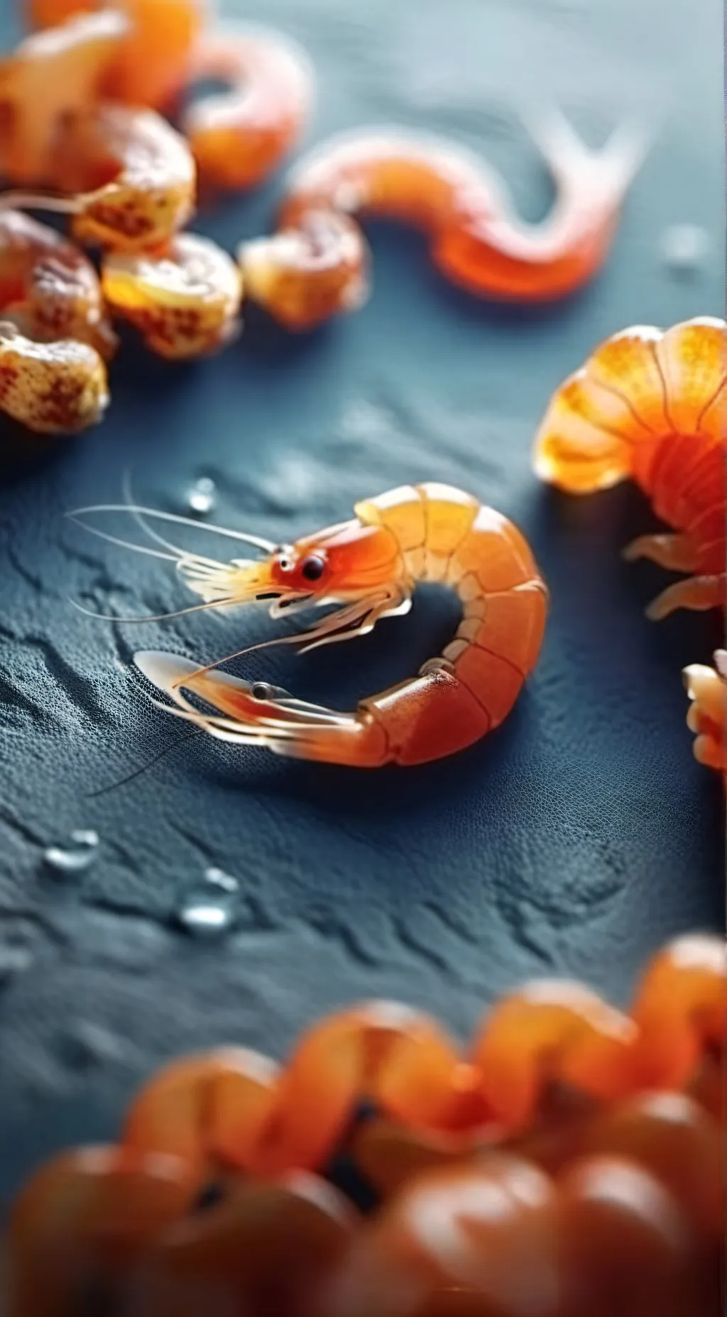 ai character: shrimpo background