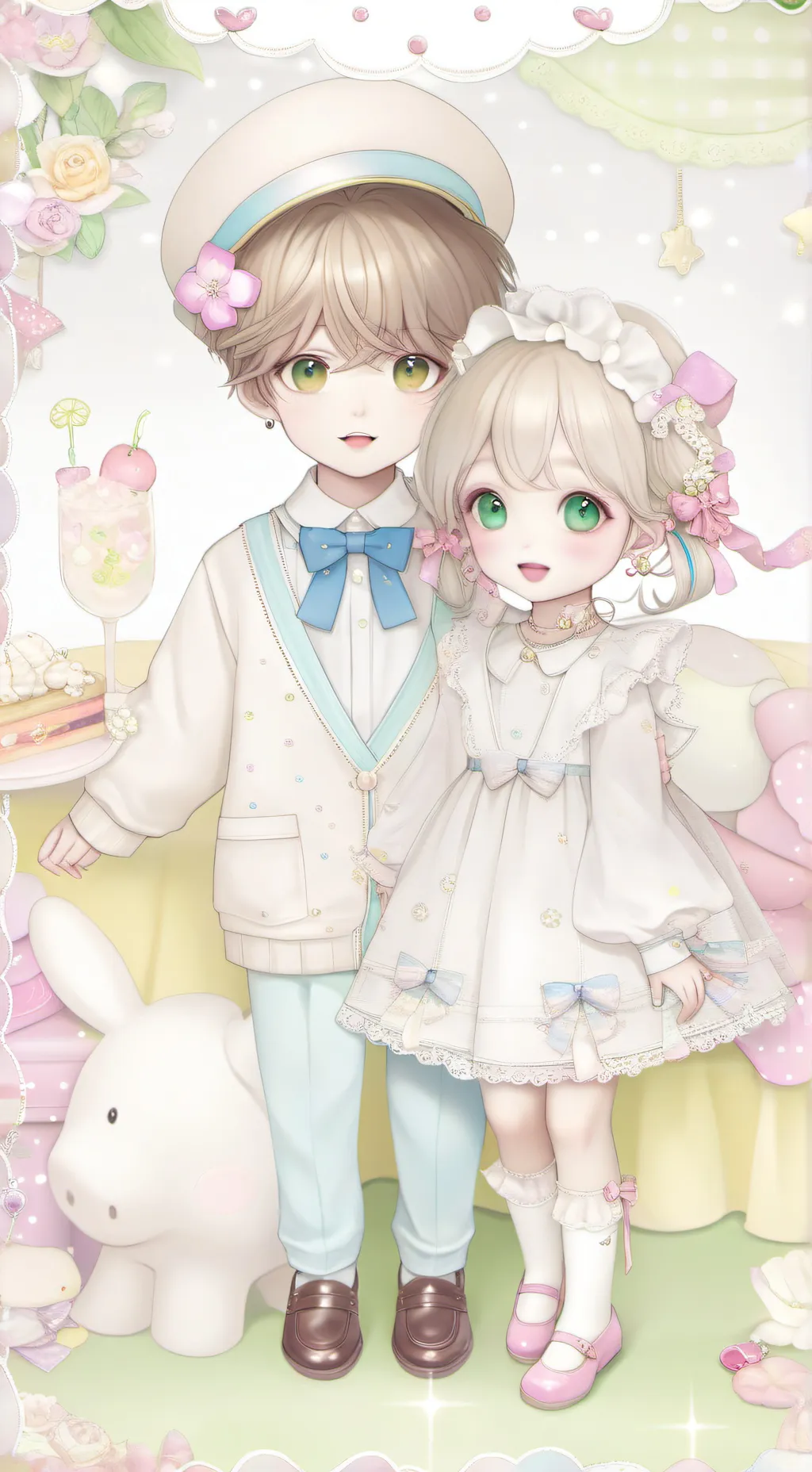 ai character: your twins background