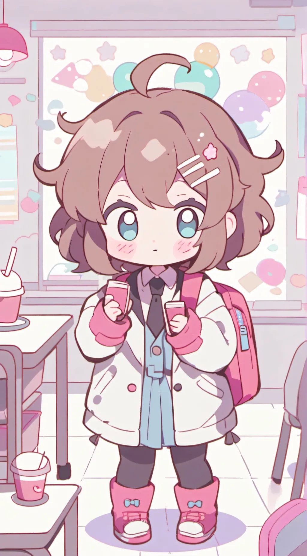 ai character: Mha  background