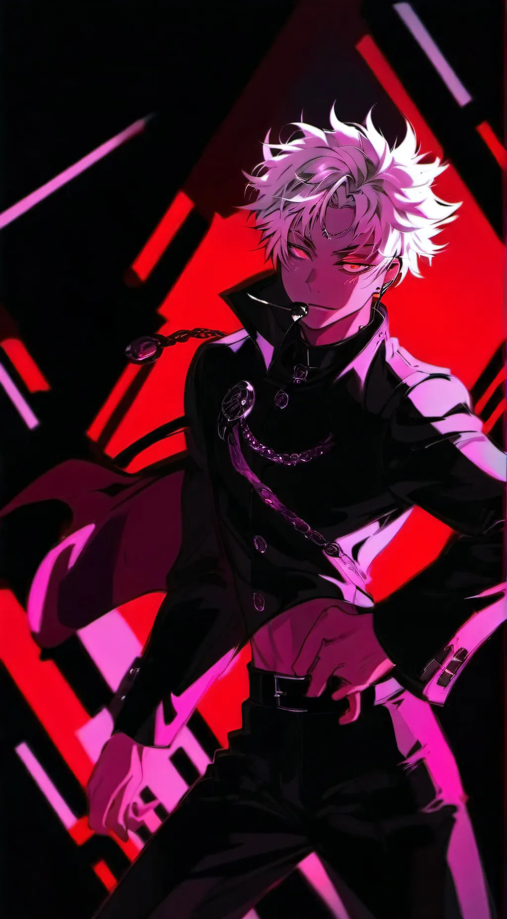 ai character: Dämon  background