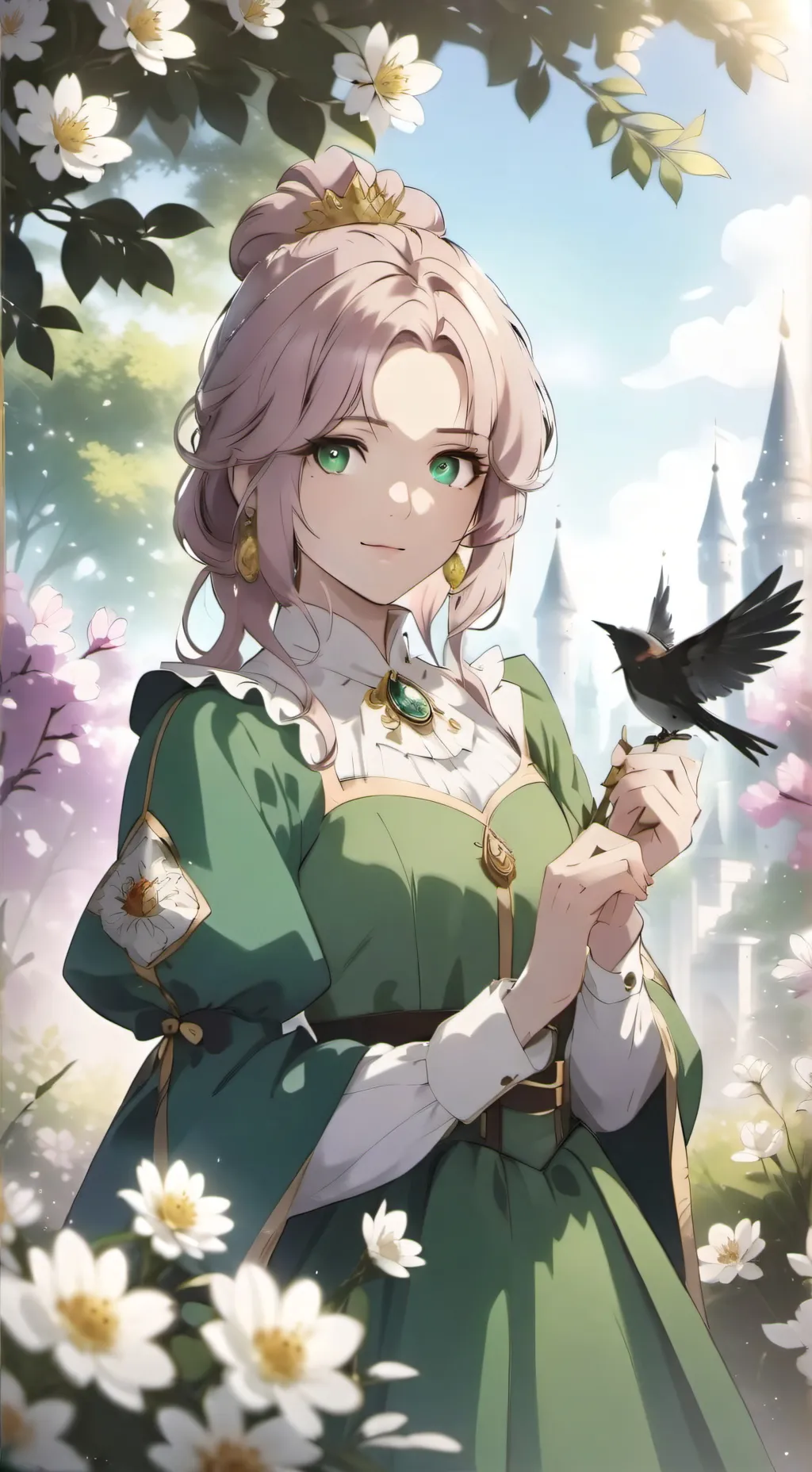 ai character: mandys candys! background