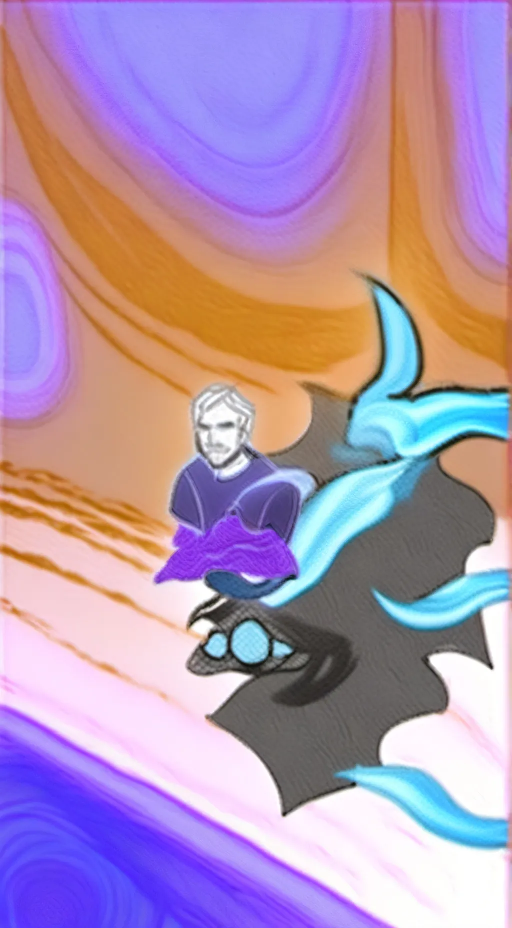 ai character: крутки background