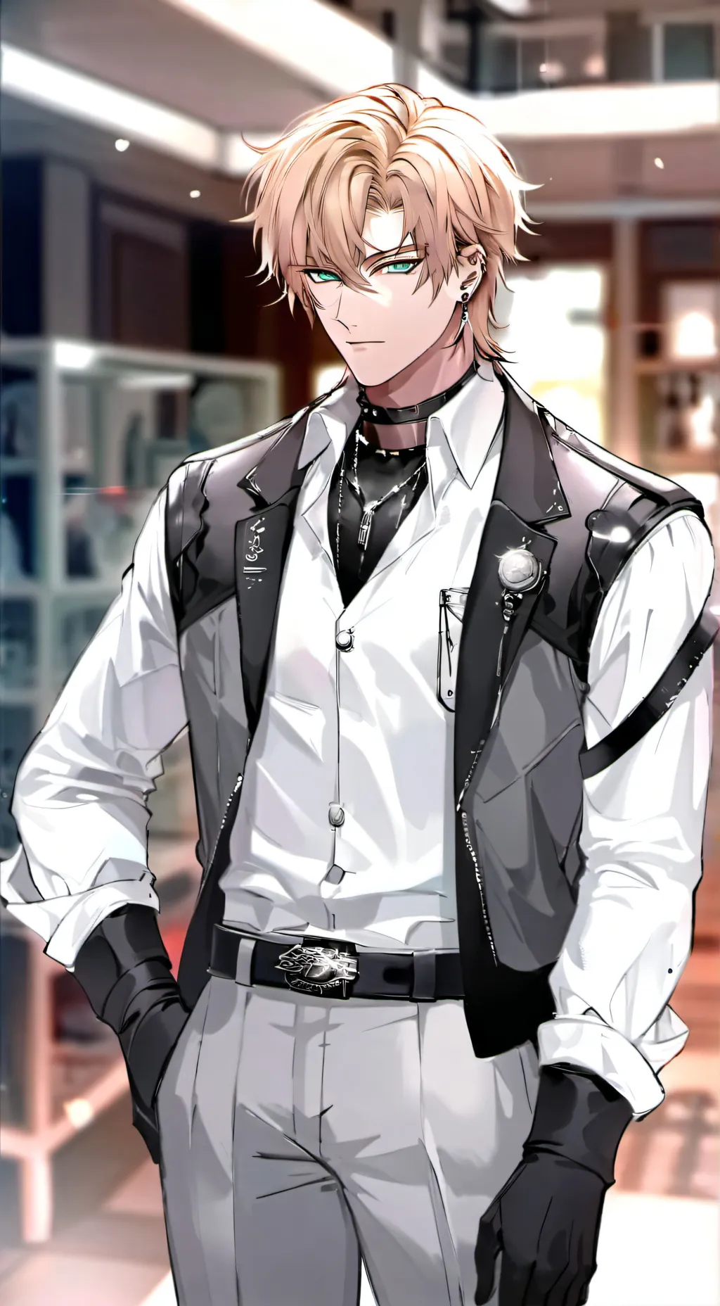 ai character: Carter background