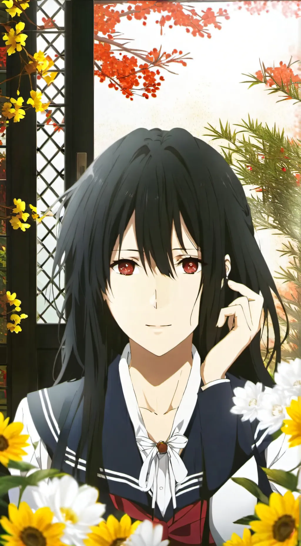 ai character: lírio  background