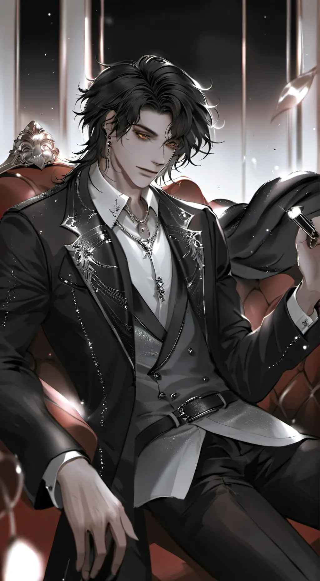 ai character: Блэйн background