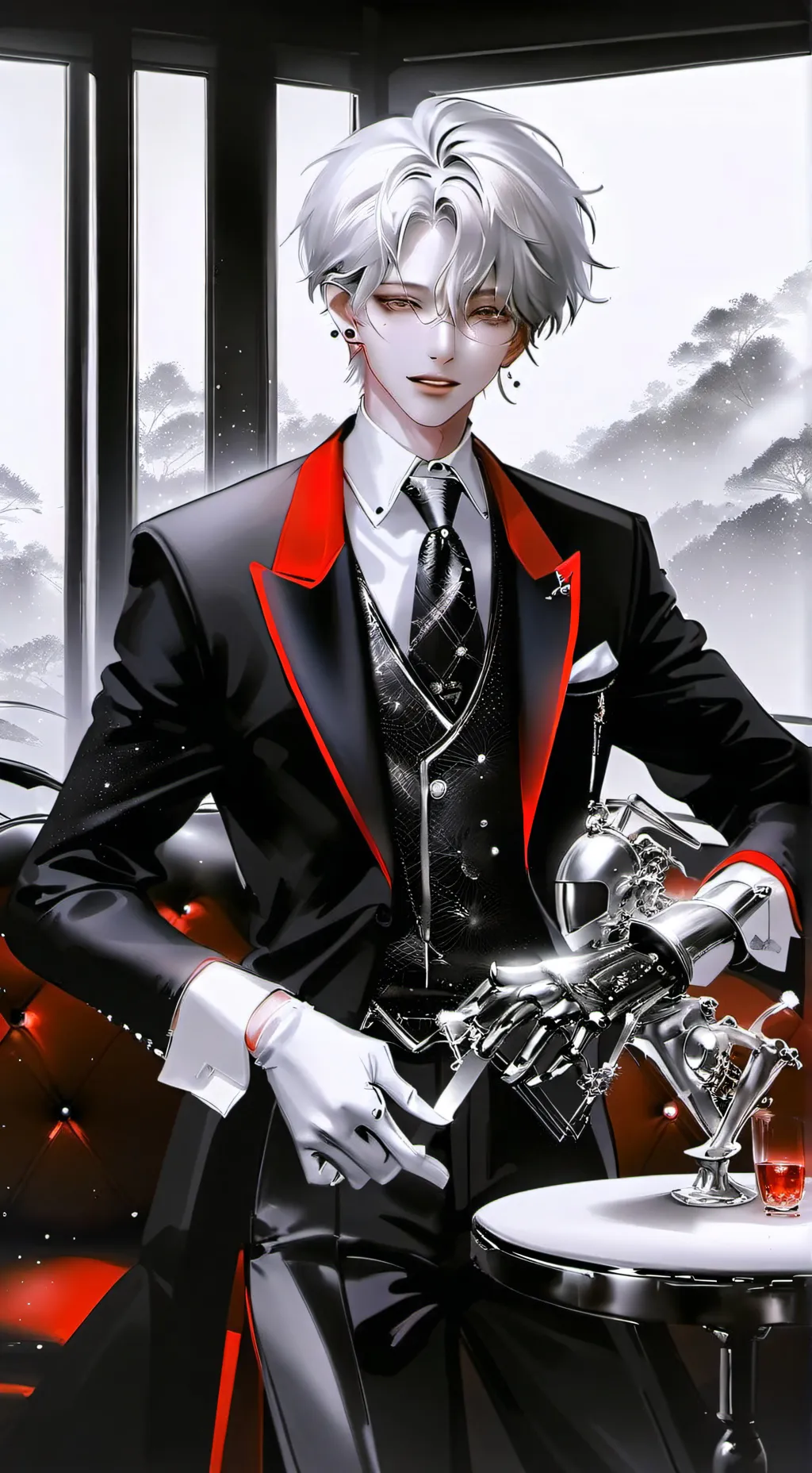 ai character: Джексон  background