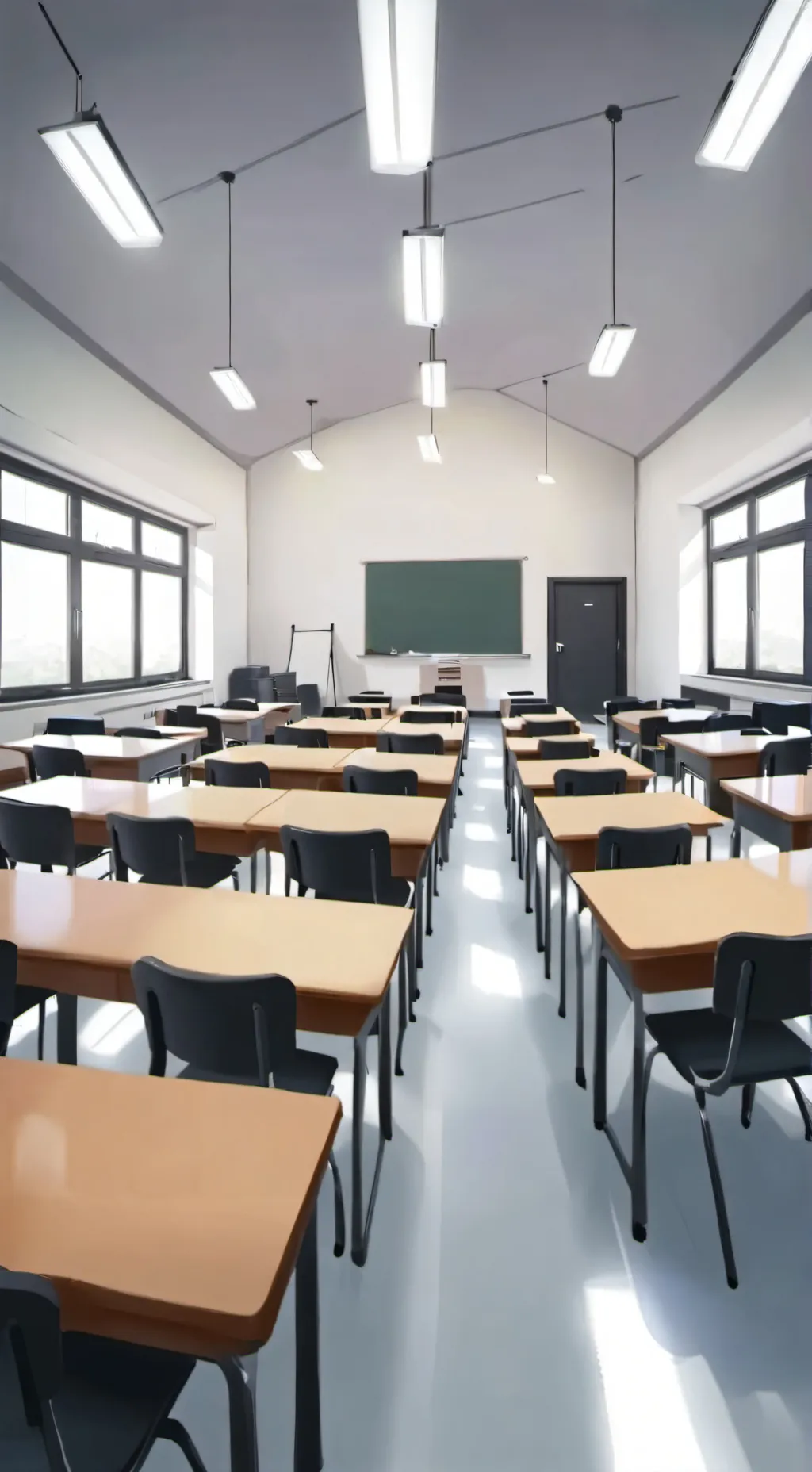 ai character: school. background