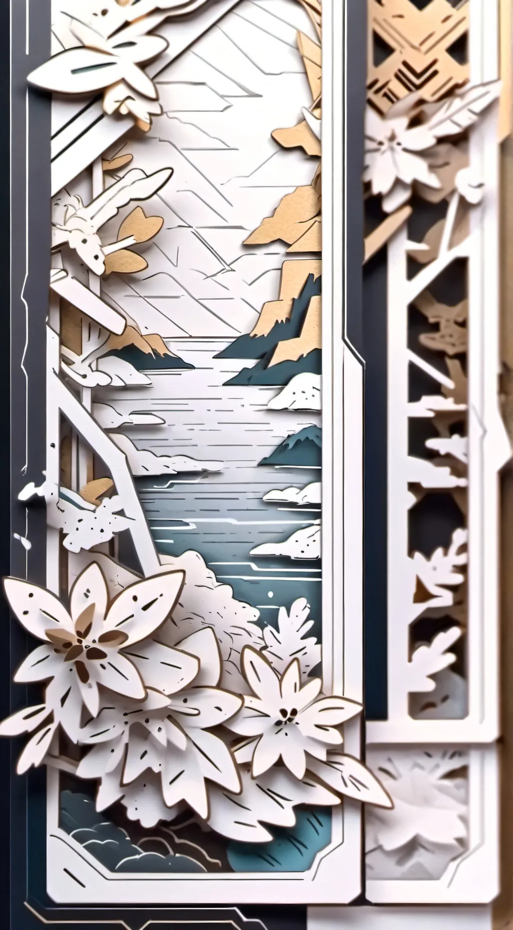 ai character: smilling critters  background