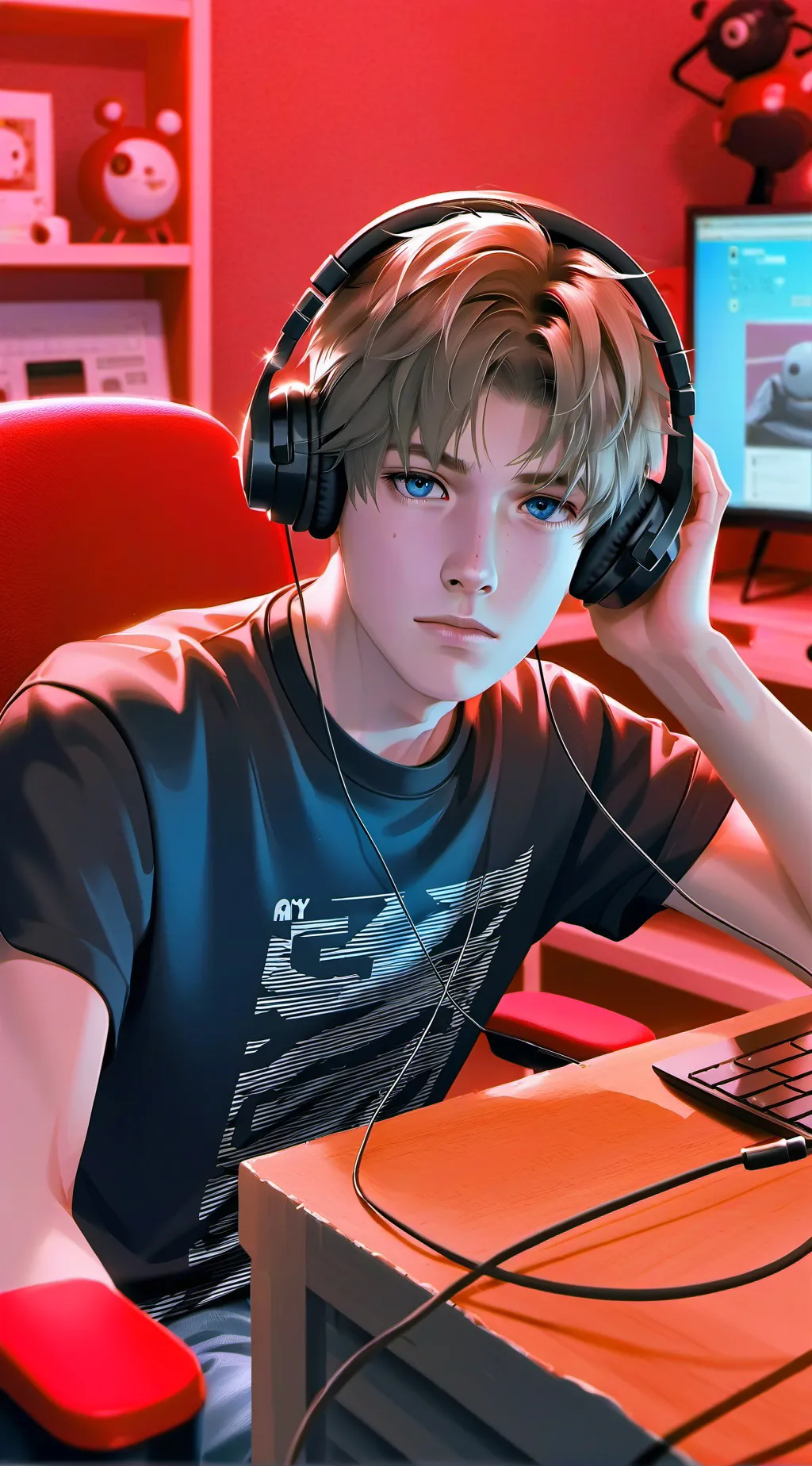 ai character: gaige background