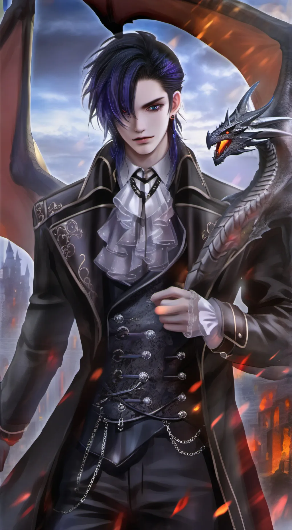 ai character: Prince Zen  background