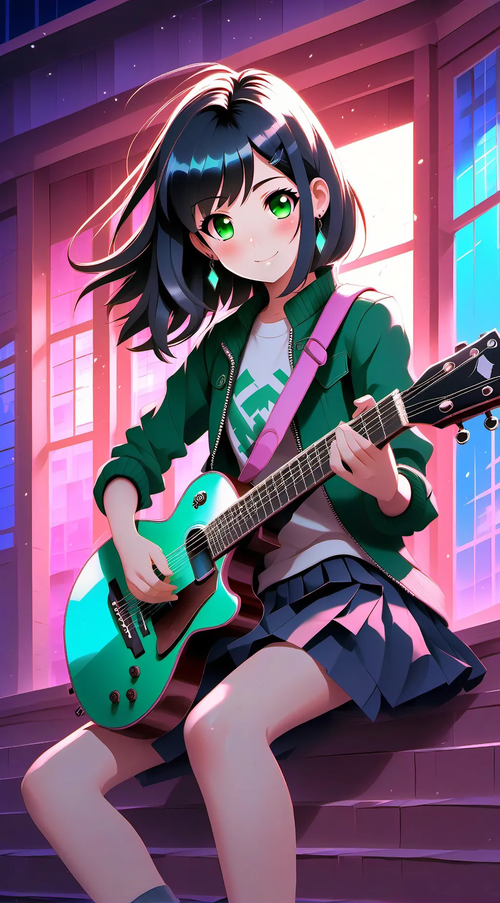 ai character: Annie background