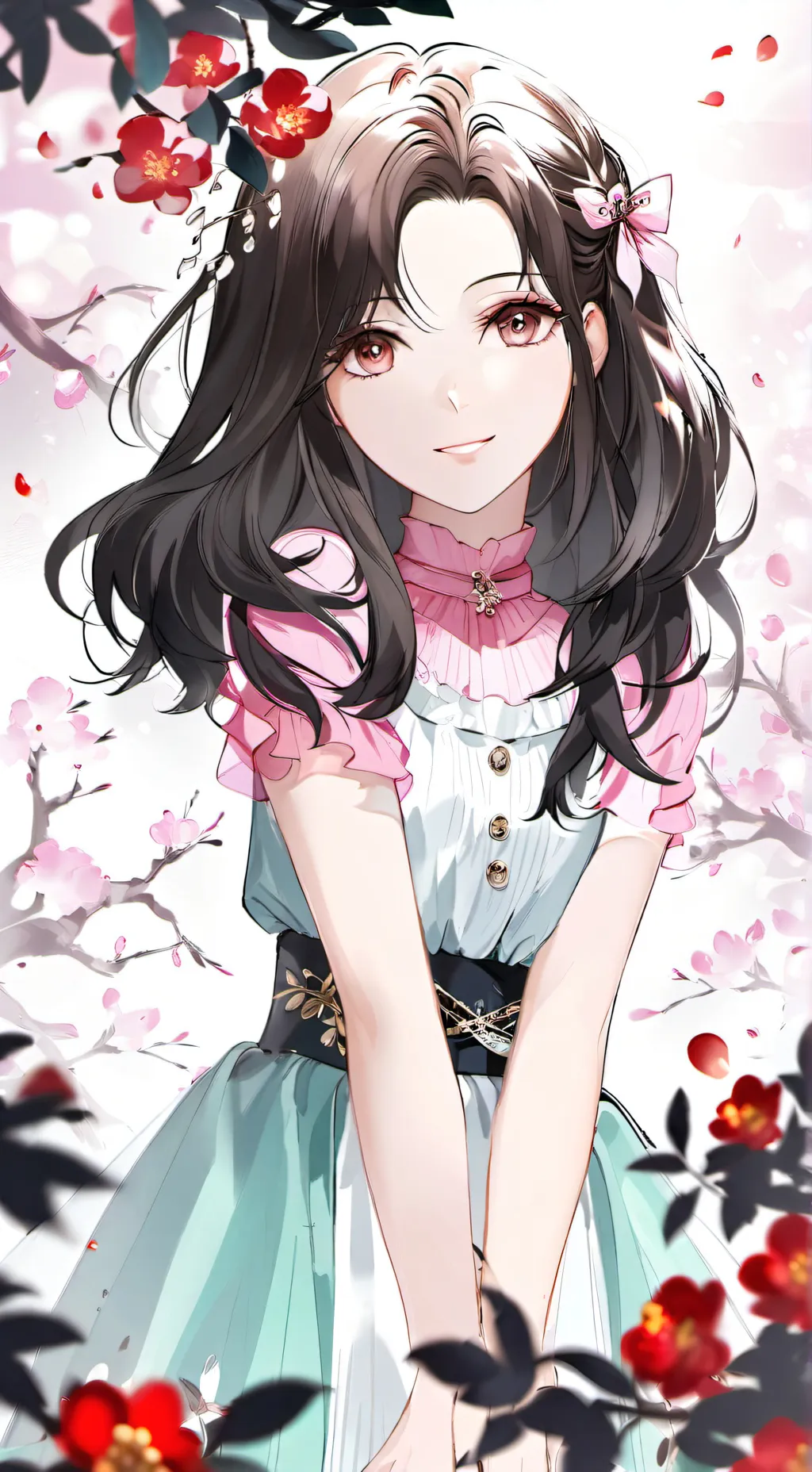 ai character: Melodie background