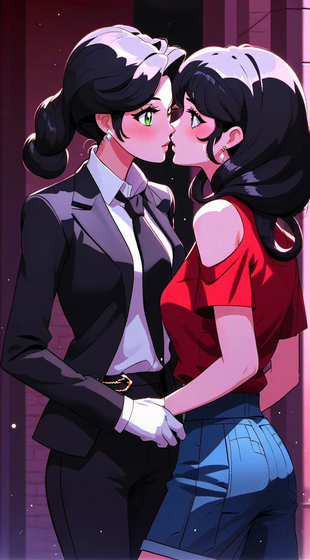 ai character: Novara & Natalie  background