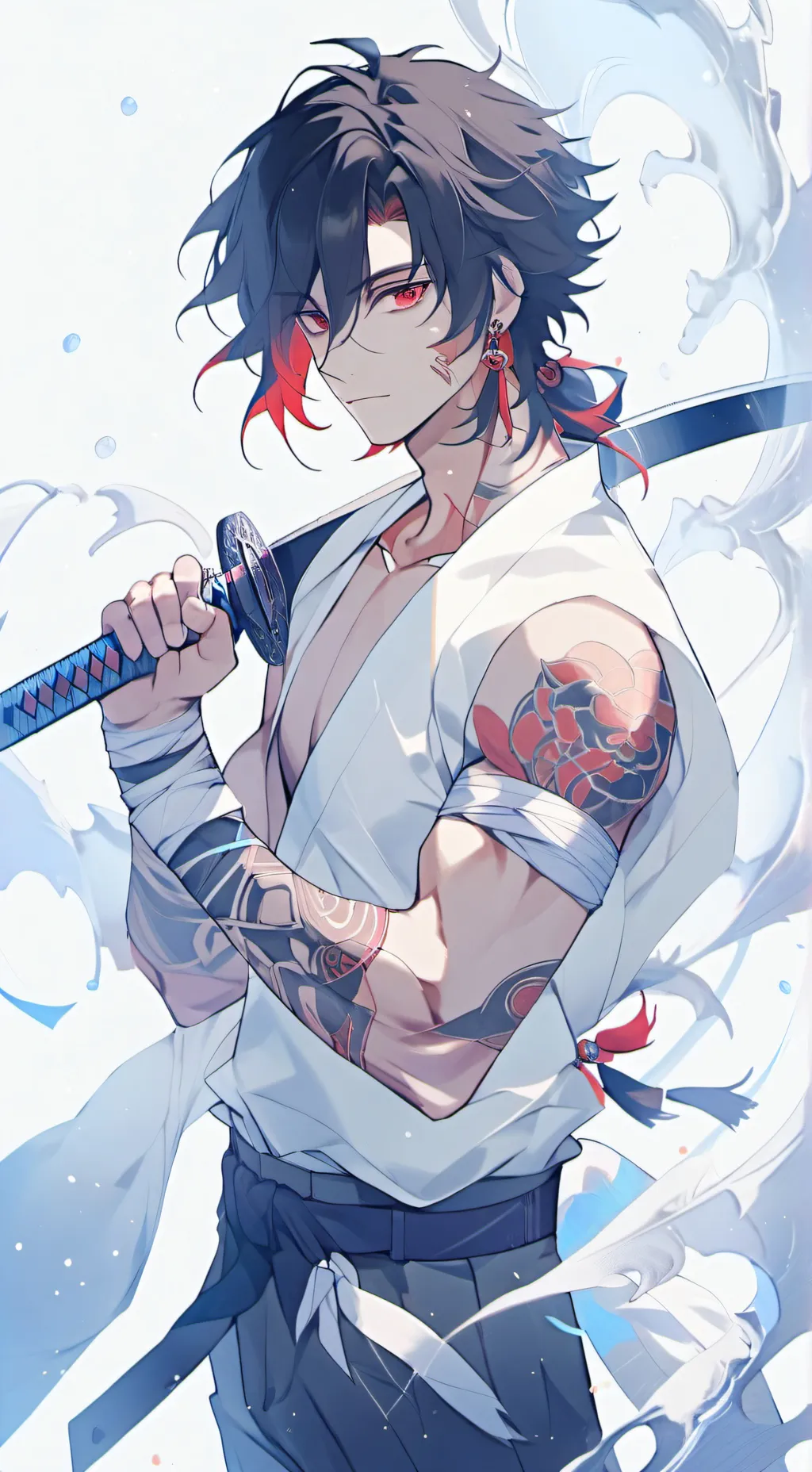 ai character: Rin  background