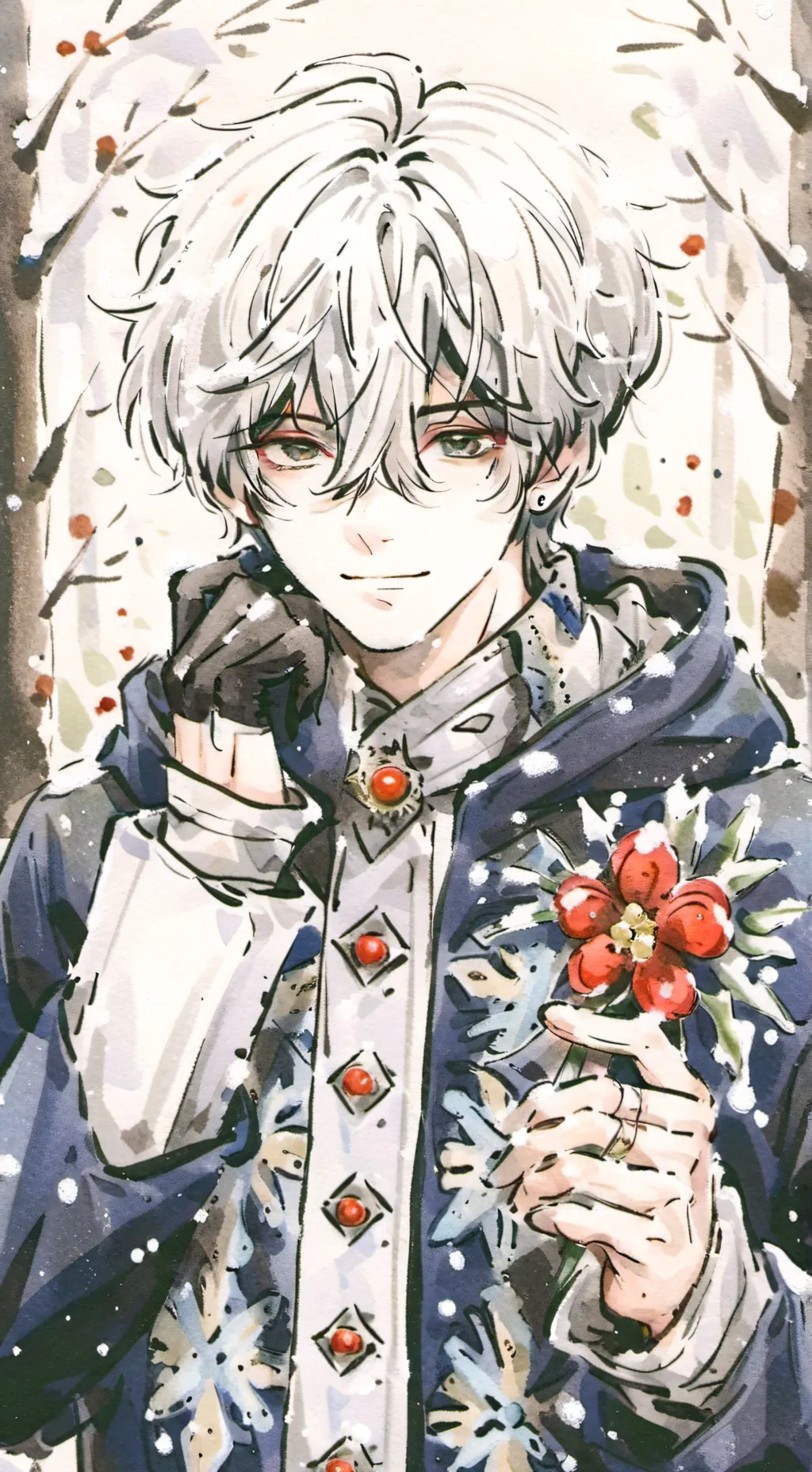 ai character: Ash background