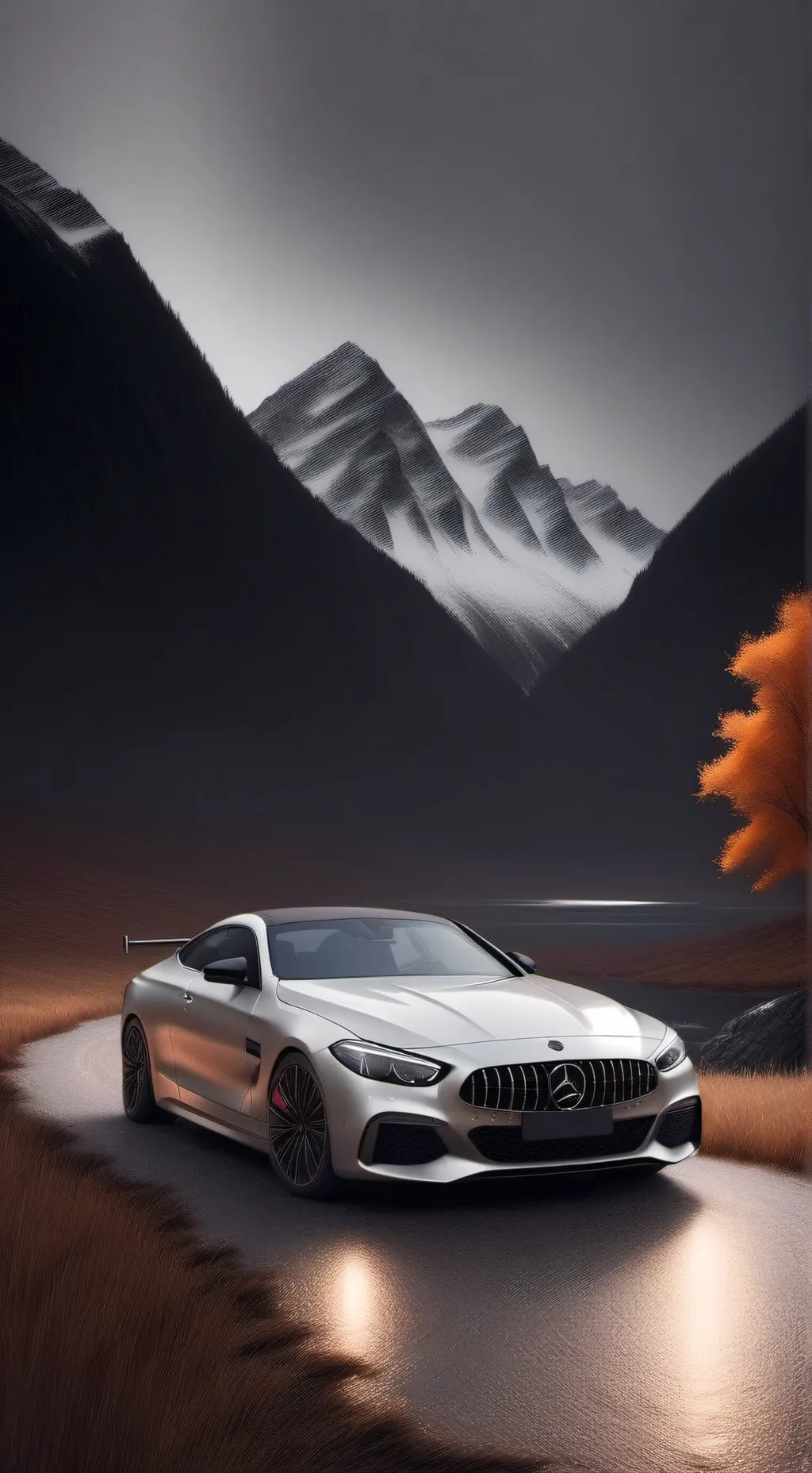 ai character: cod road trip  background