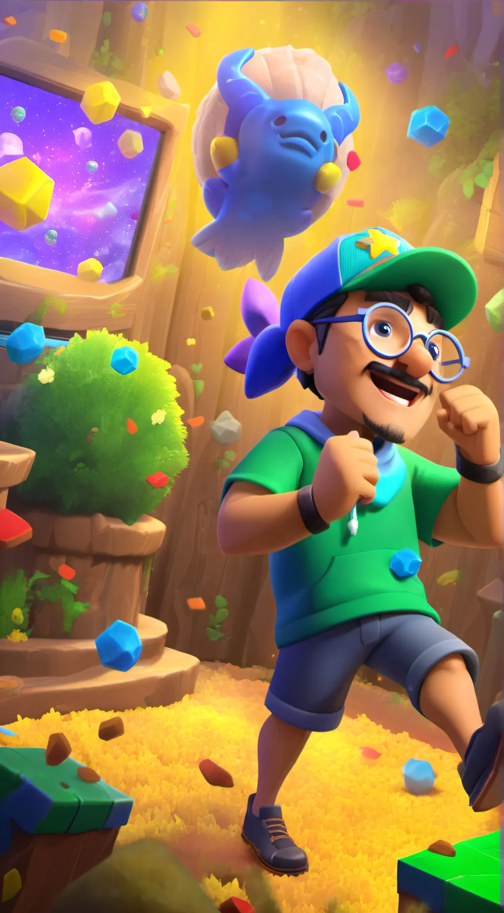 ai character: dumb guy background