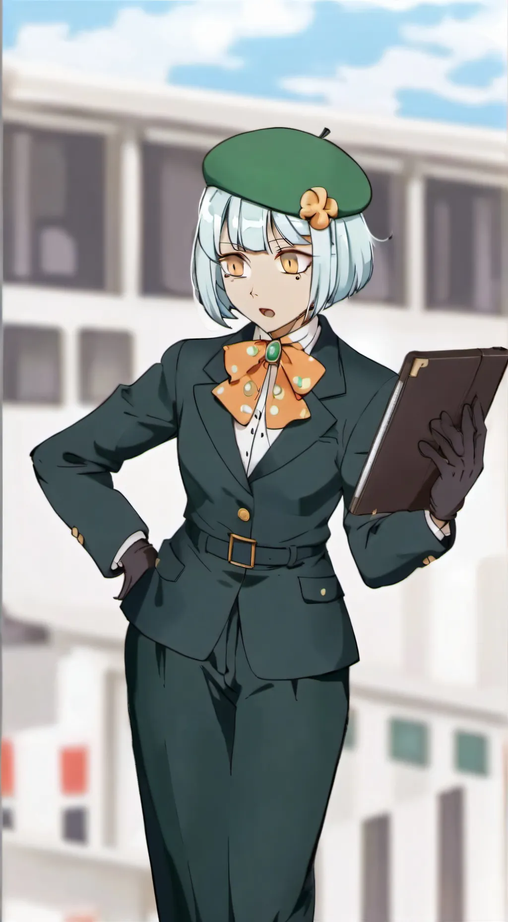 ai character: ITS ABUSIVE VEE?! background