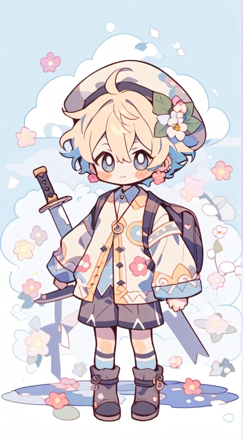 ai character: Chuy berrinchudo background