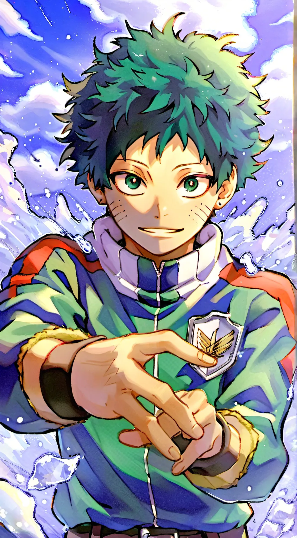 ai character: Izuku Midorya/Deku background