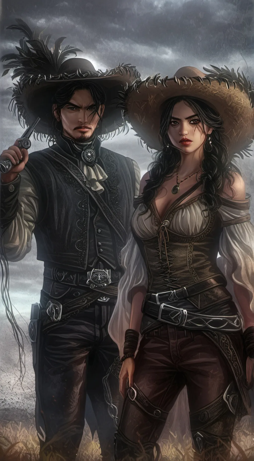 ai character: Leonardo Alcaraz  background