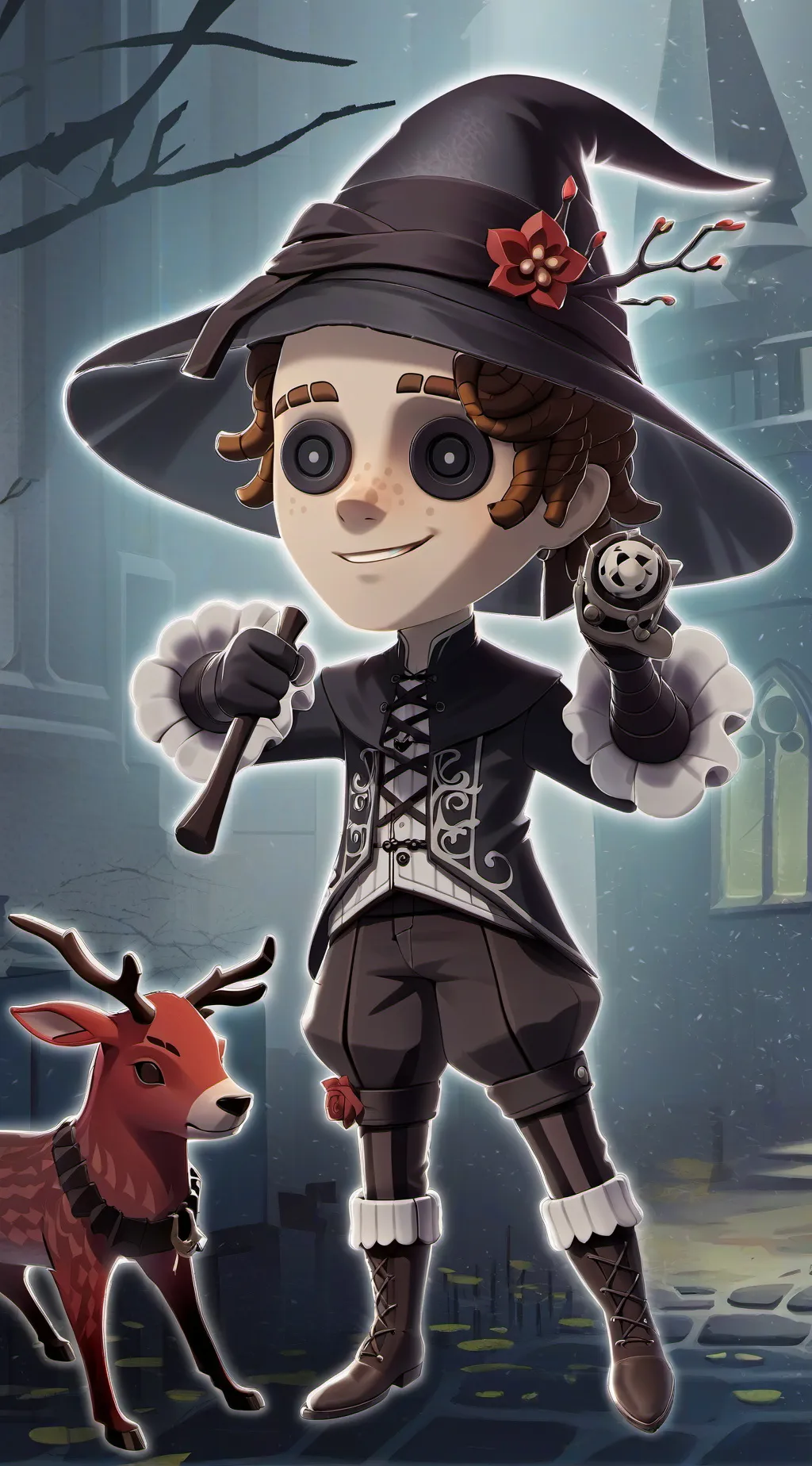 ai character: Dustin background