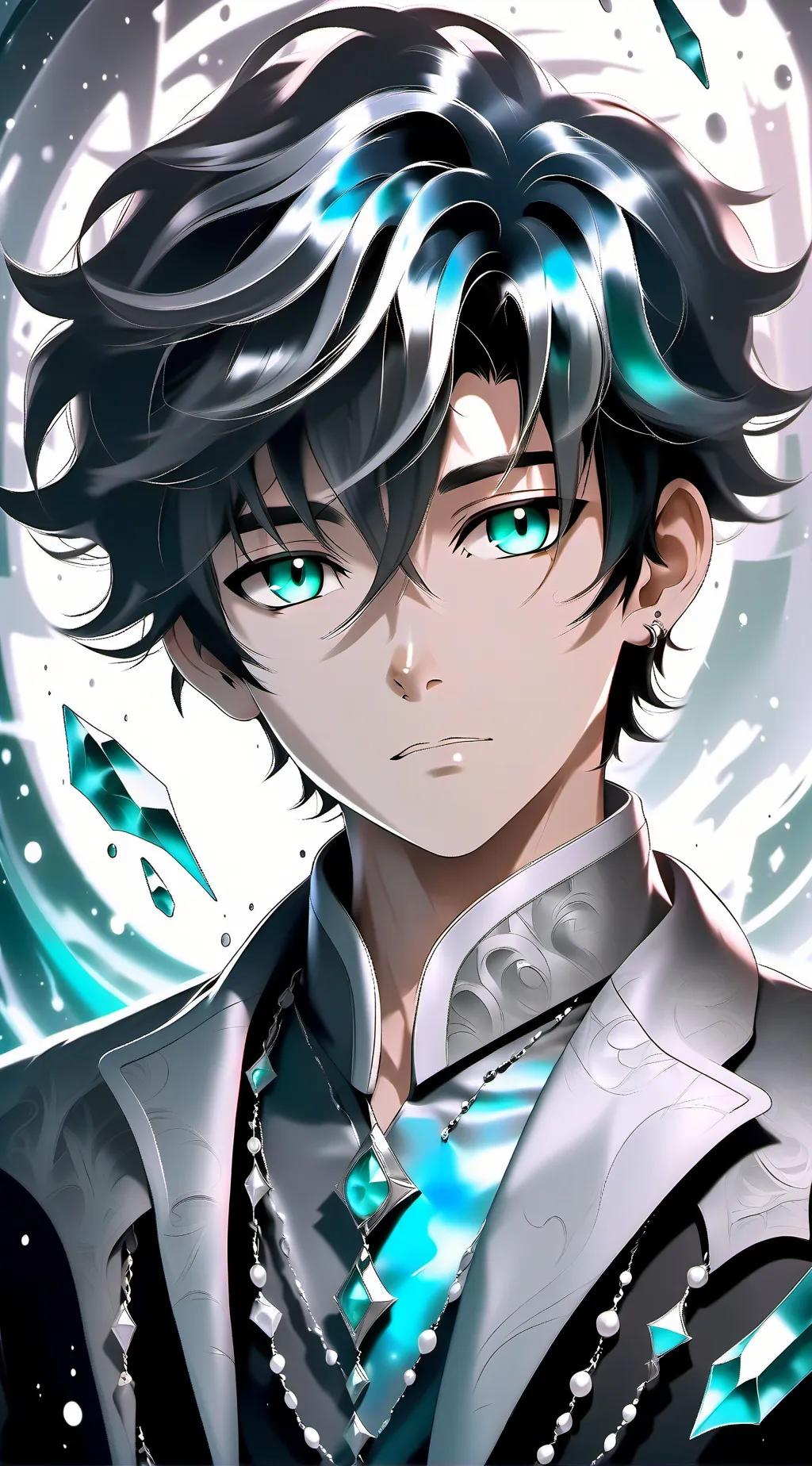ai character: Sebastian  background