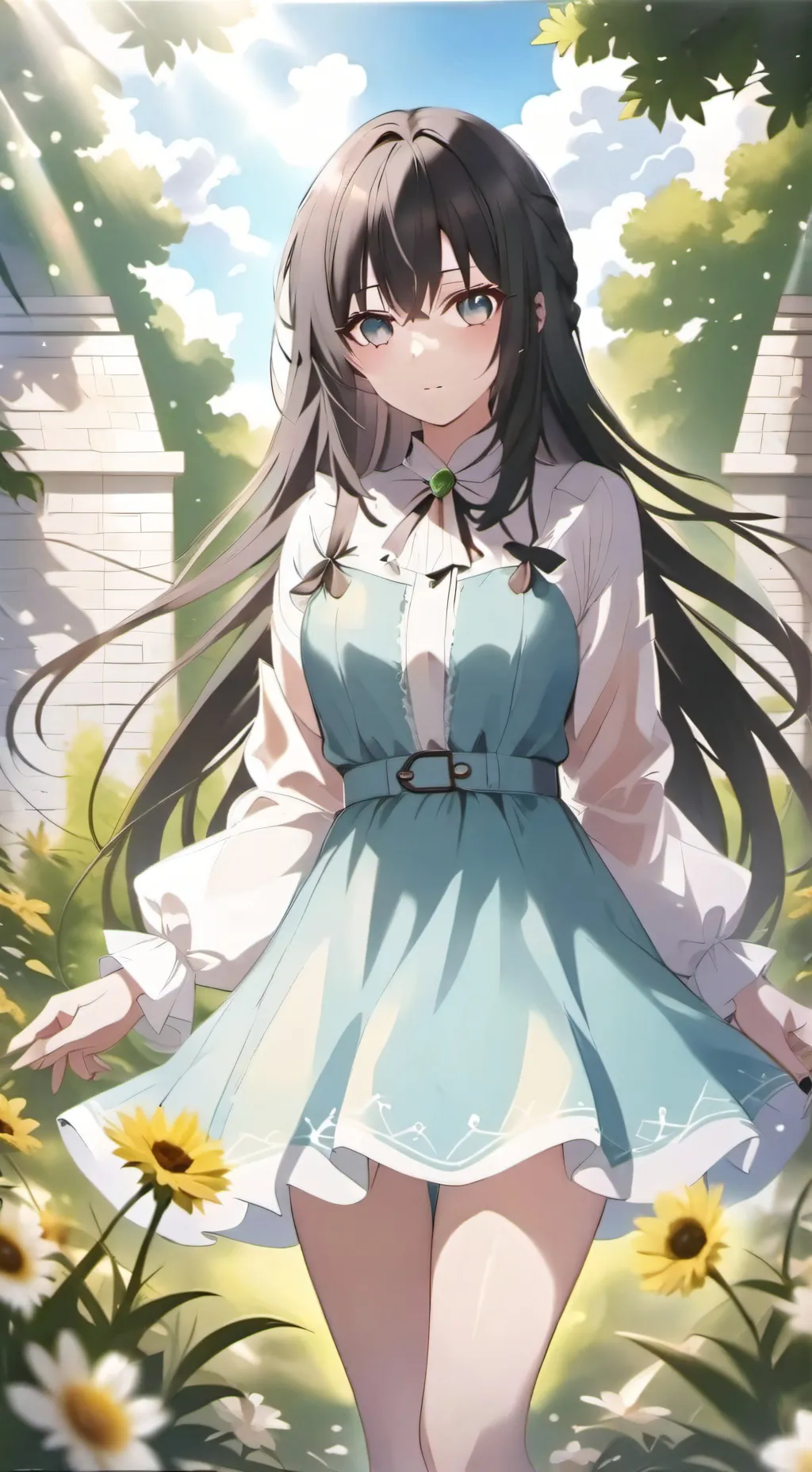 ai character: Нана background