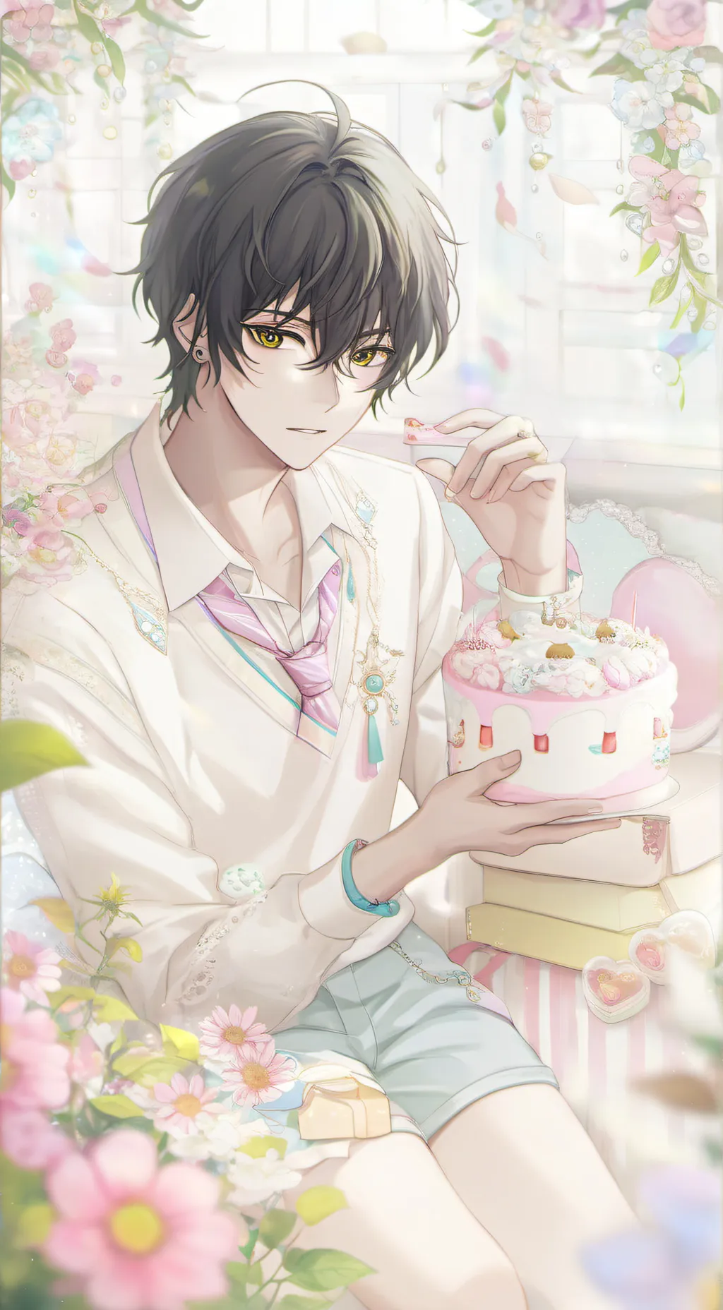 ai character: Isaac background