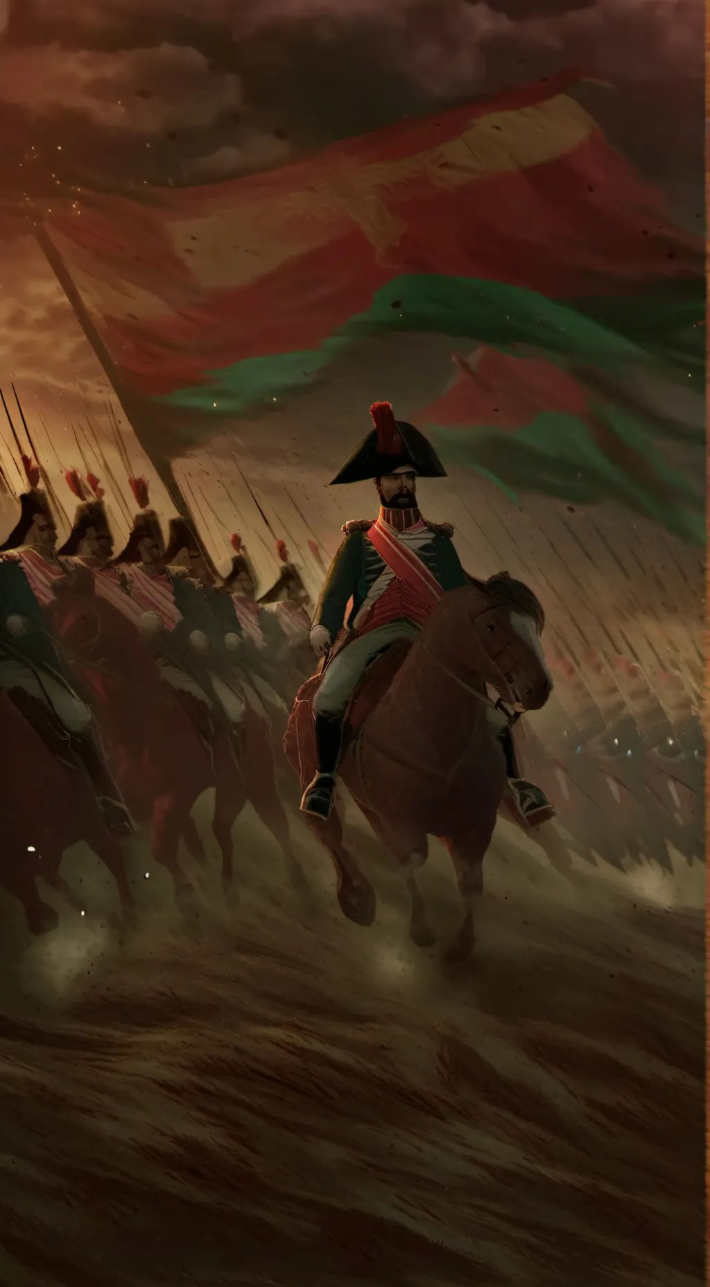 ai character: Napoleon wars background