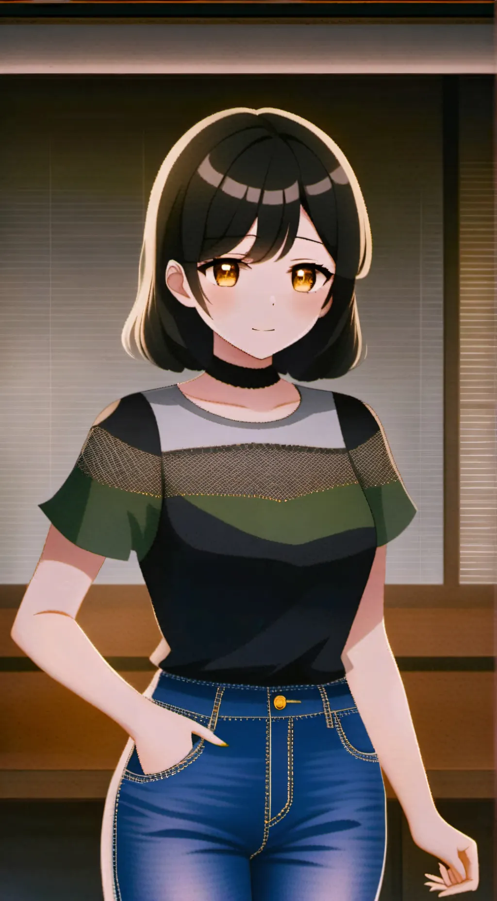 ai character: Malena  background