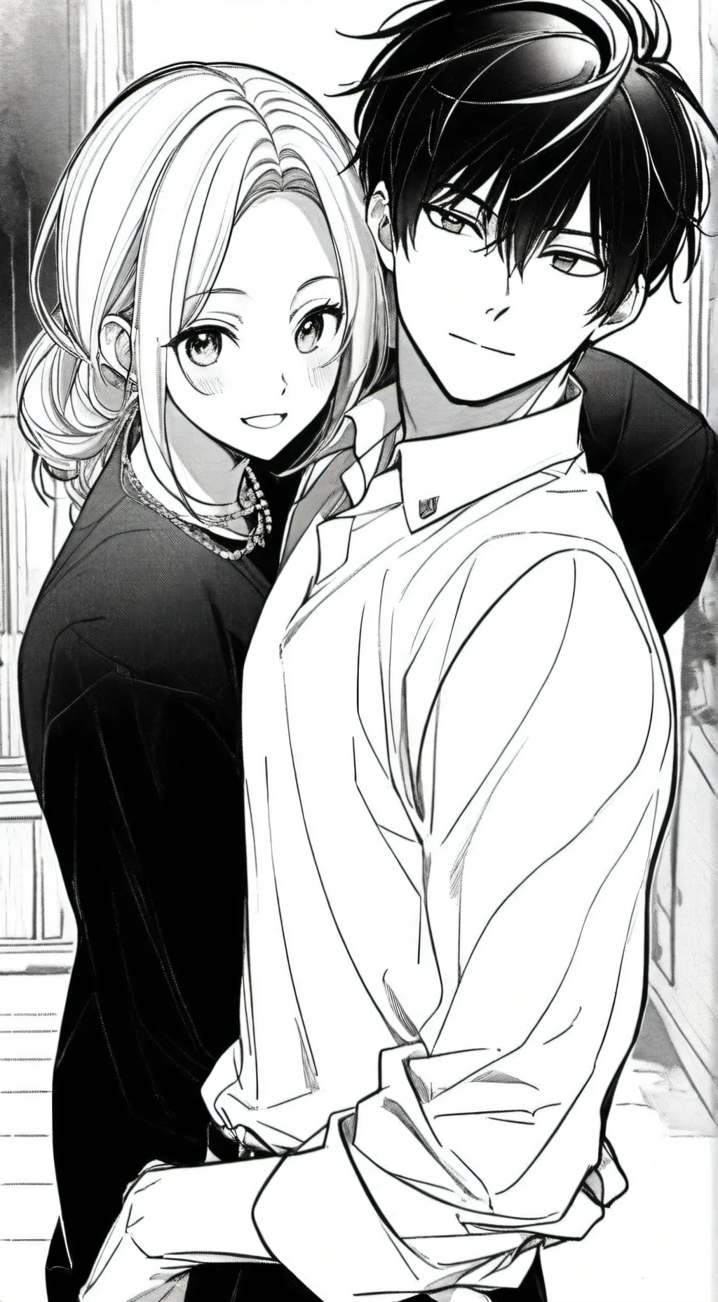 ai character: Léo background