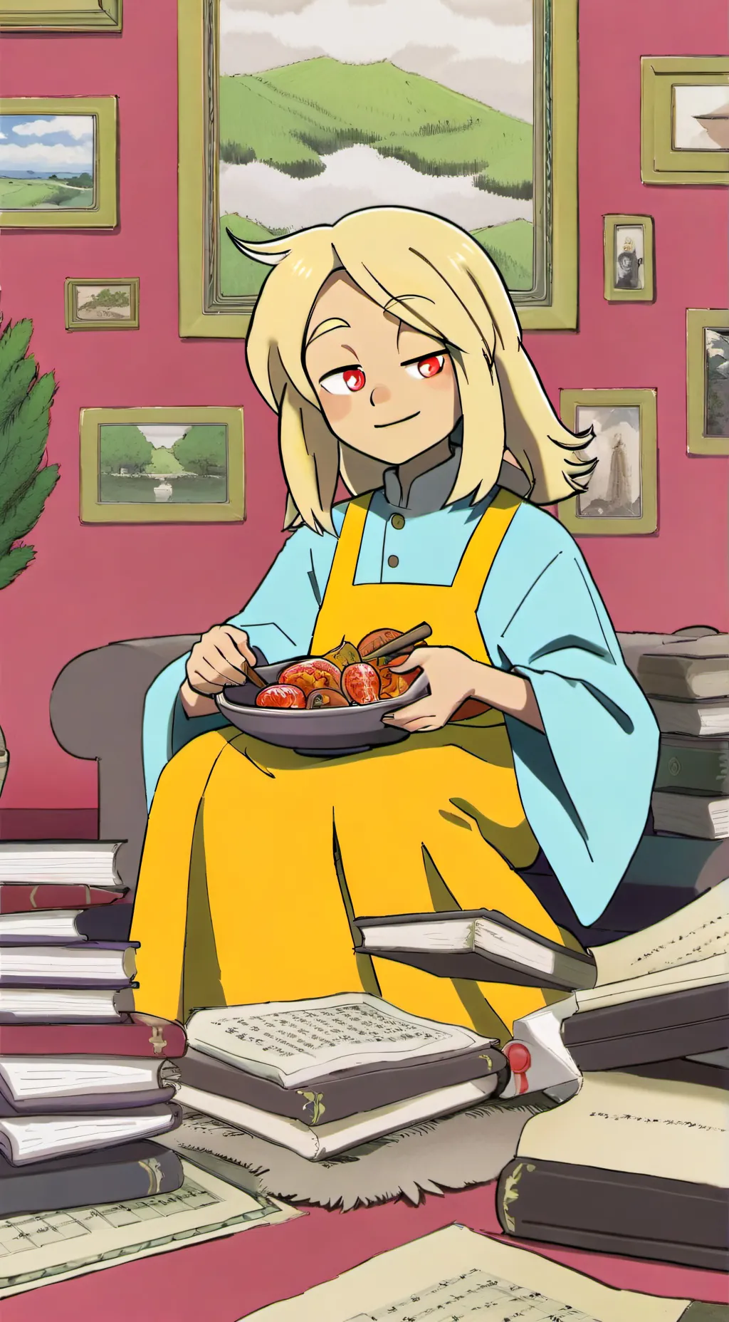 ai character: linn background