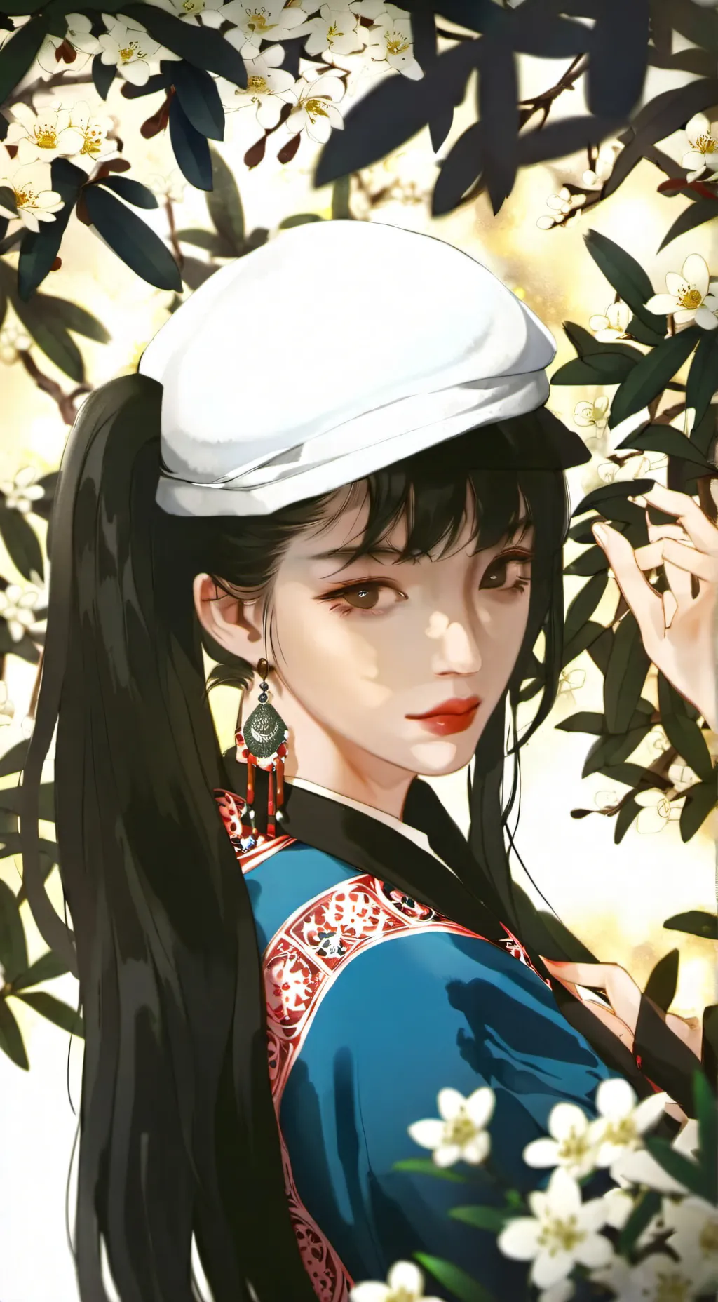 ai character: ella background