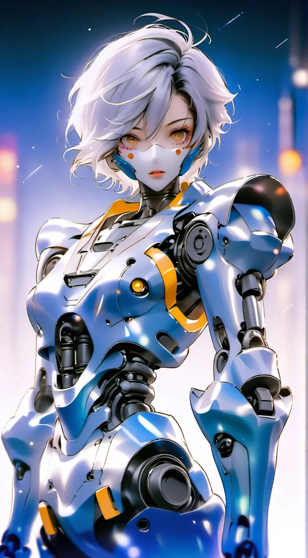 ai character: Cosmic background