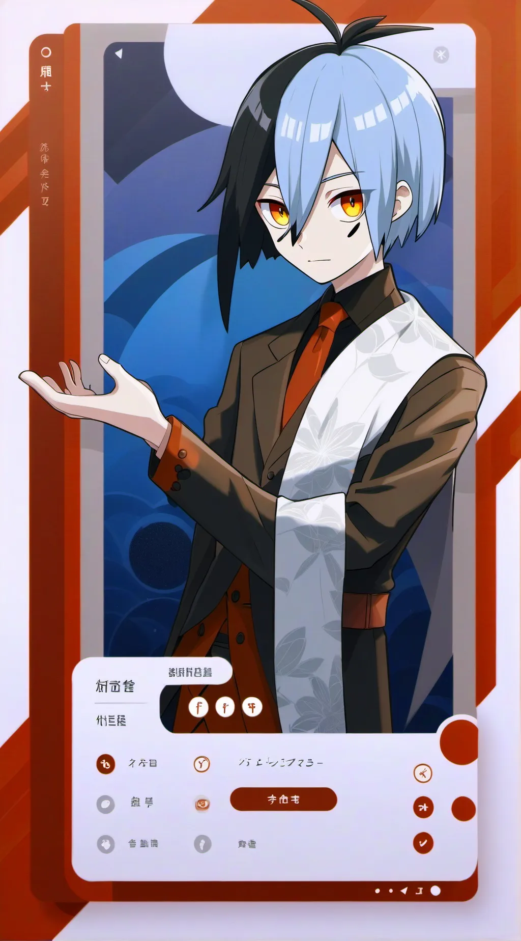 ai character: Iguro Obanai  background